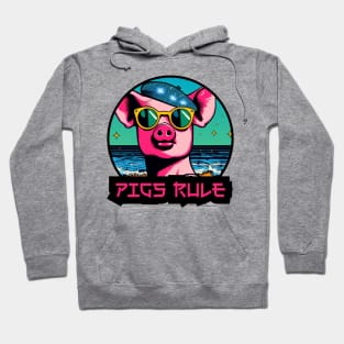 pigs rule Hoodie